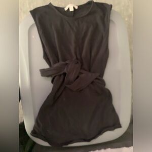 2 express tie front tops XS